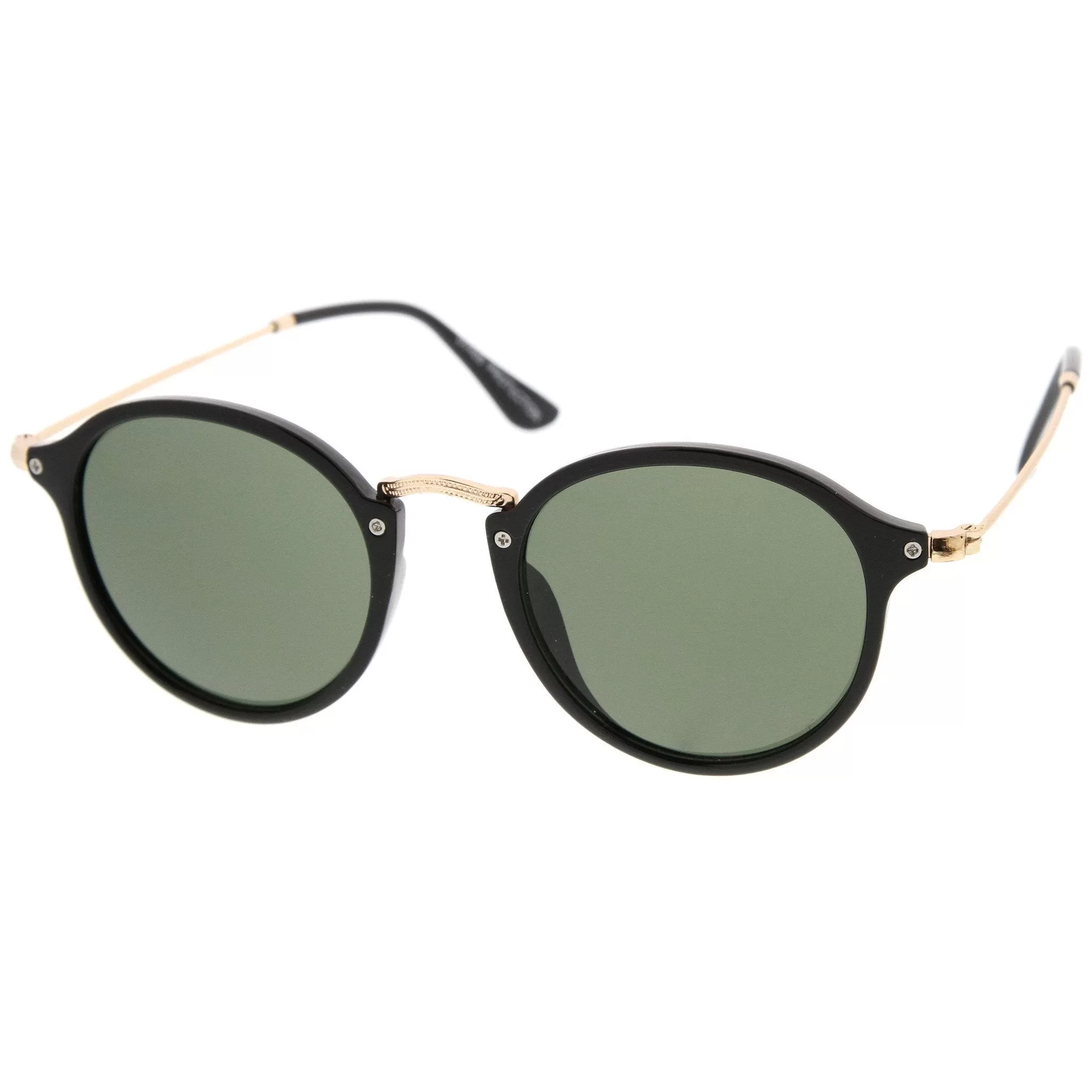 1920's Round Dapper Sunglasses