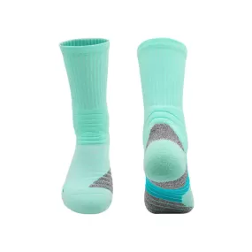 3 Pack Men's Sports Socks Aqua