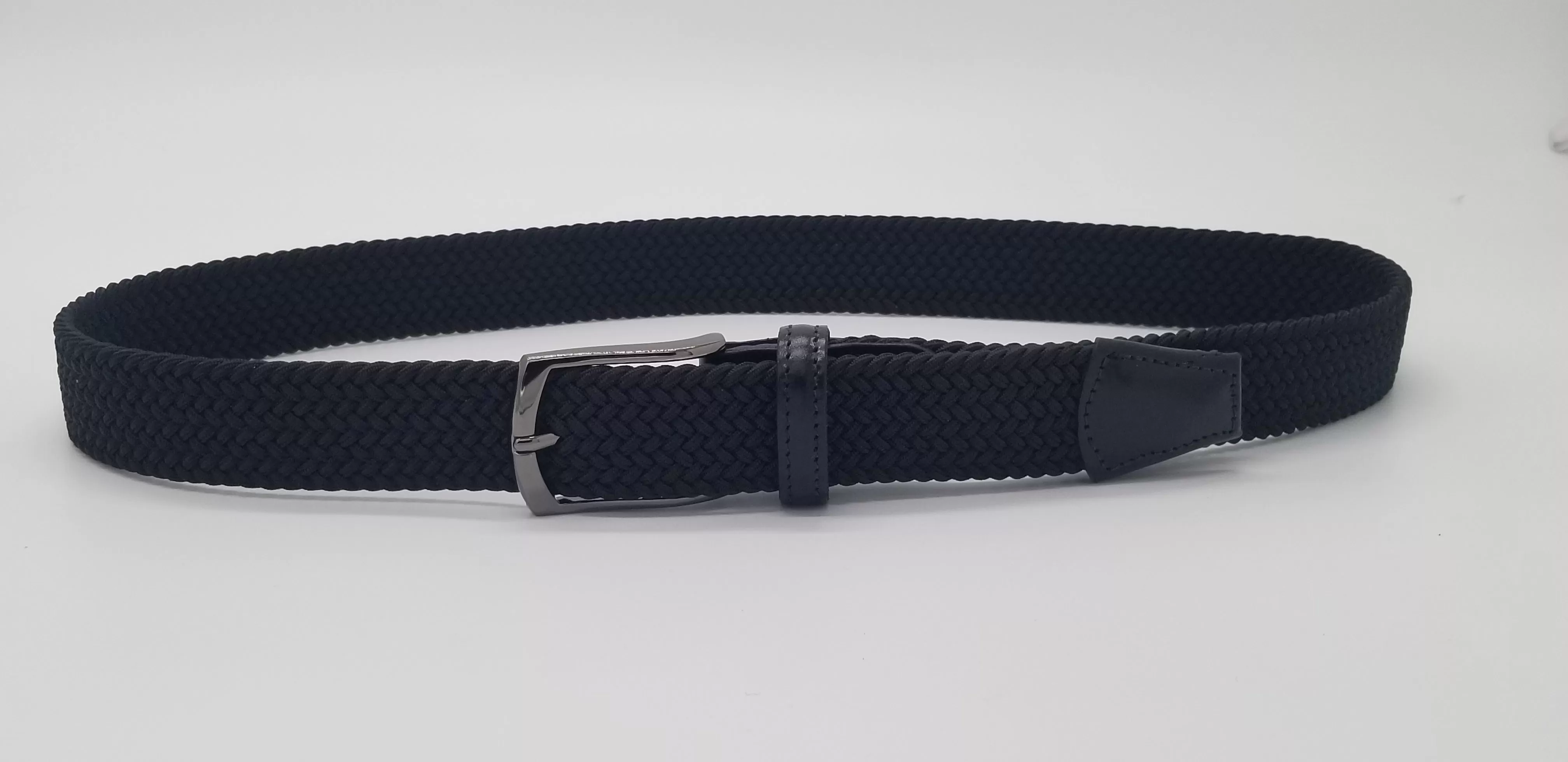 35 MM Solid Cortina Braid Belt 6229