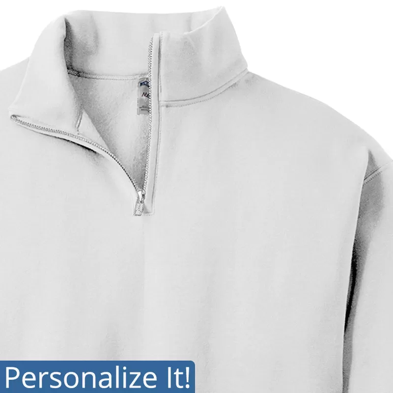 995M | Personalized 1/4 zip  Sweatshirt with Tall Certification  - Unisex Sizing