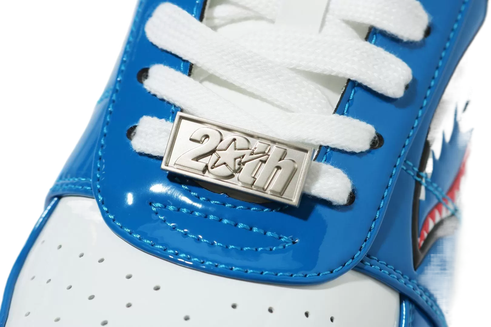 A Bathing Ape Bapesta Low 'Color Block Shark Blue'