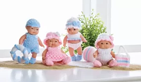 A Day at the Beach Doll Kit - Pink & Blue