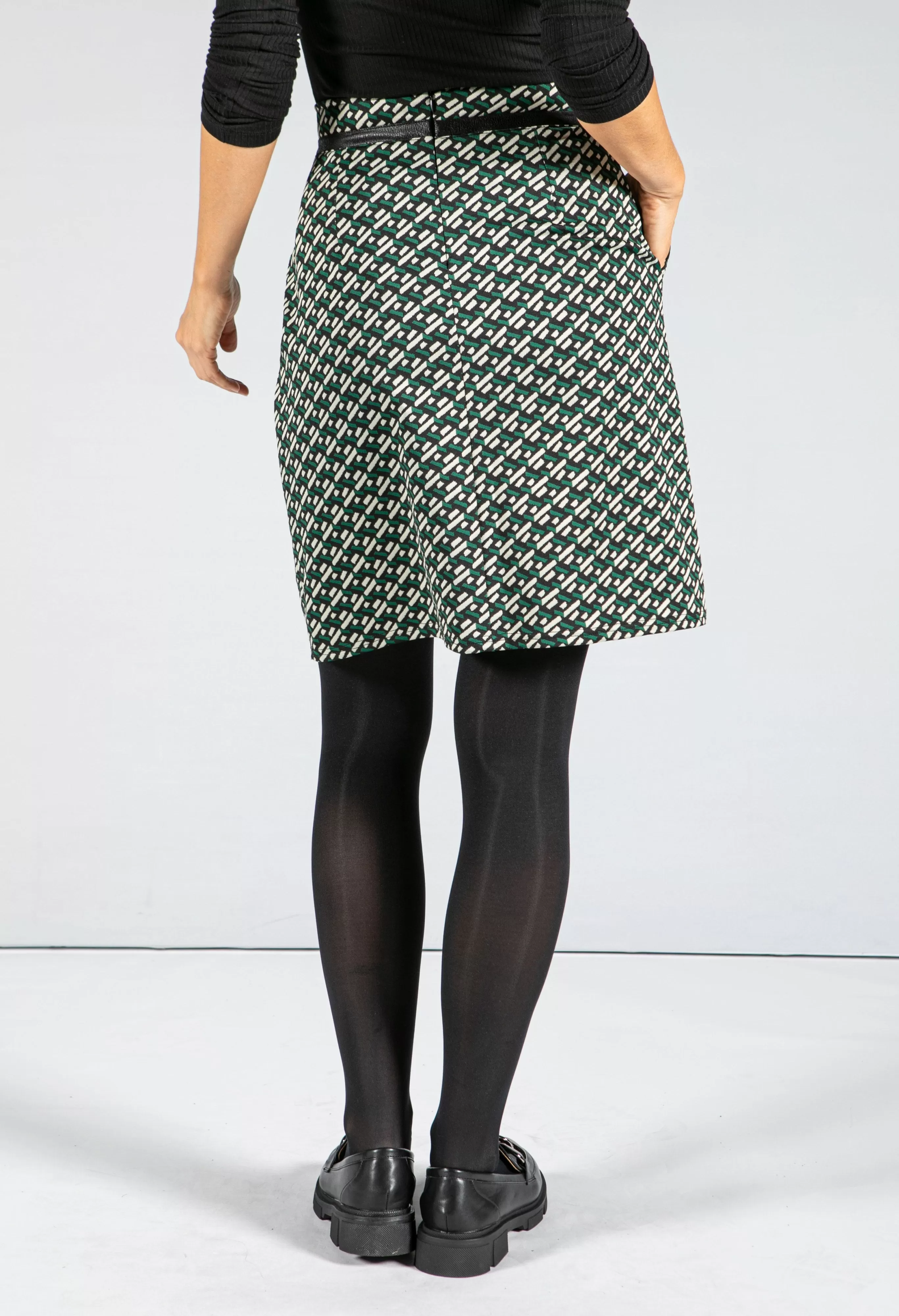 Abstract Pattern Skirt