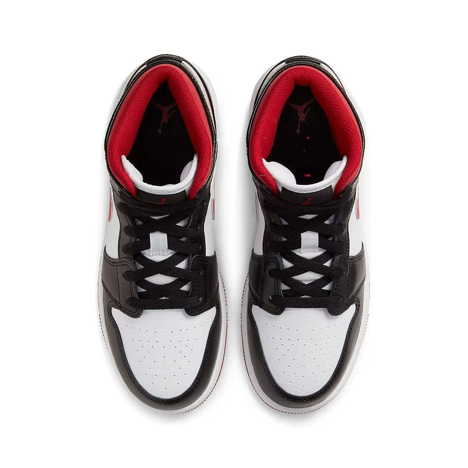 Air Jordan 1 Mid GS 'Black Gym Red'