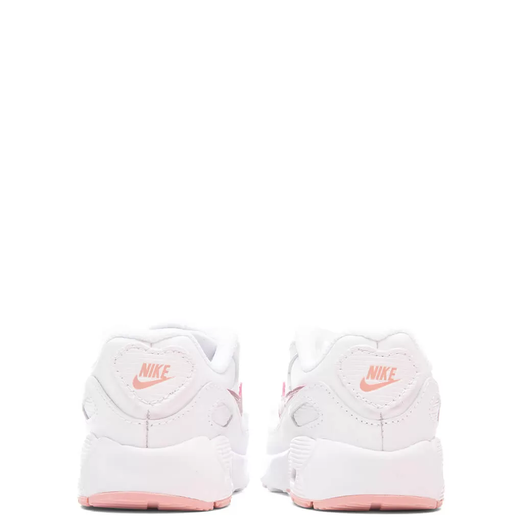 Air Max 90 (TD) - White/Pink Glaze