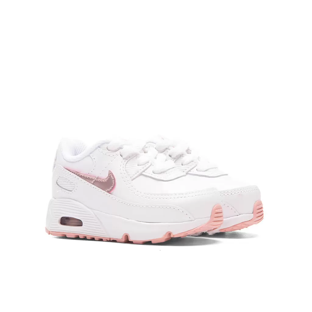 Air Max 90 (TD) - White/Pink Glaze