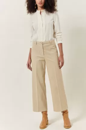 Alberpeach Cotton-Blended Pants