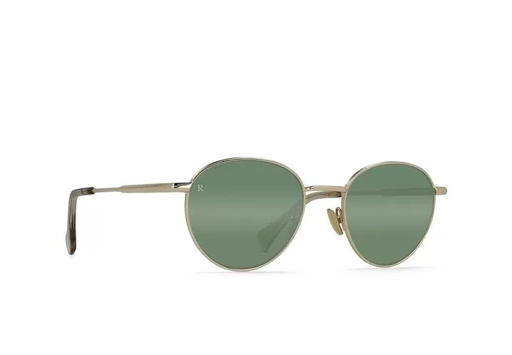 Andreas Sunglasses-Shiny Gold/Haze