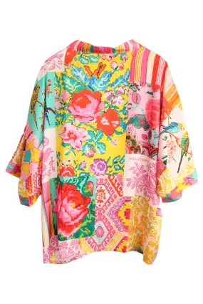 ANNA CHANDLER KIMONO TOP PRINTEMPS