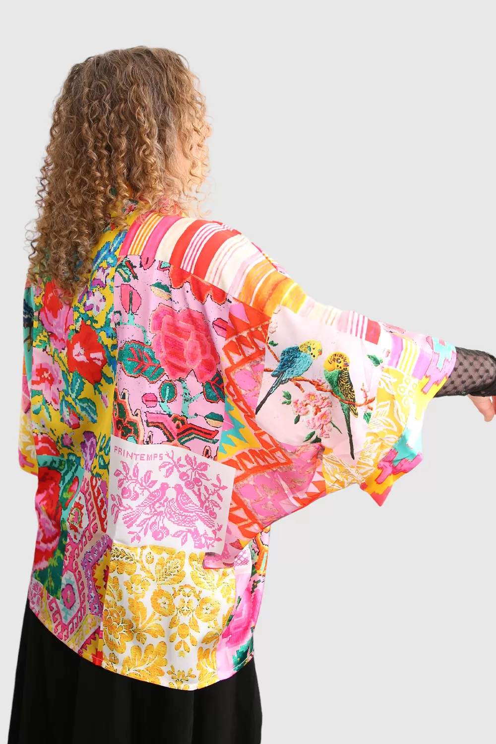 ANNA CHANDLER KIMONO TOP PRINTEMPS