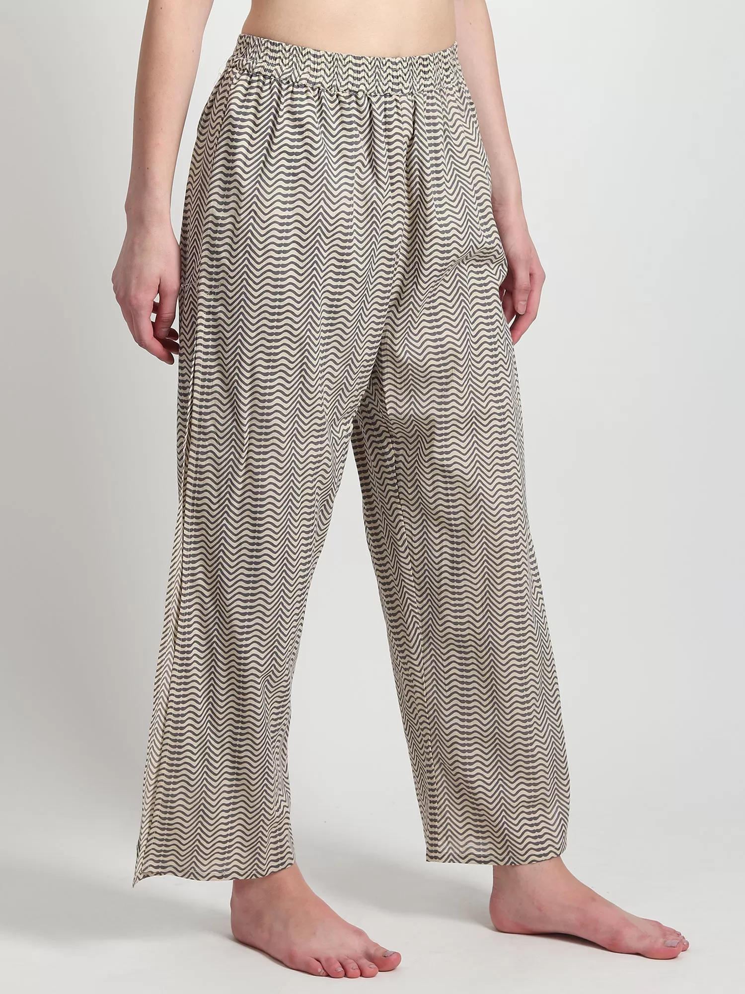 Aran Block Printed Cotton pants