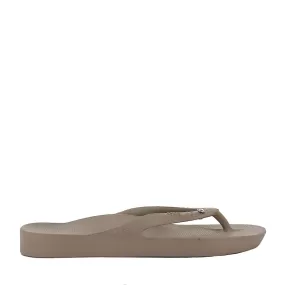 ARCH SUPPORT THONGS - TAUPE CRYSTAL