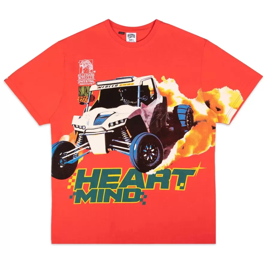 Billionaire Boys Club Heart Mind Knit Men's Tee Hibiscus