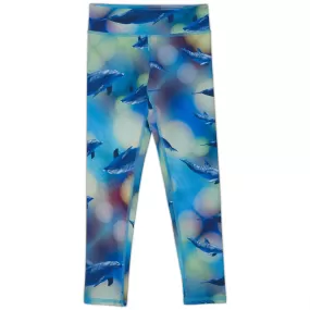 Blue Dolphin Hybrid Youth Leggings UPF 50 