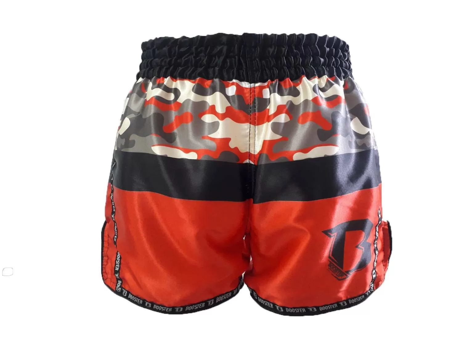 Booster Shorts Camo Force Red