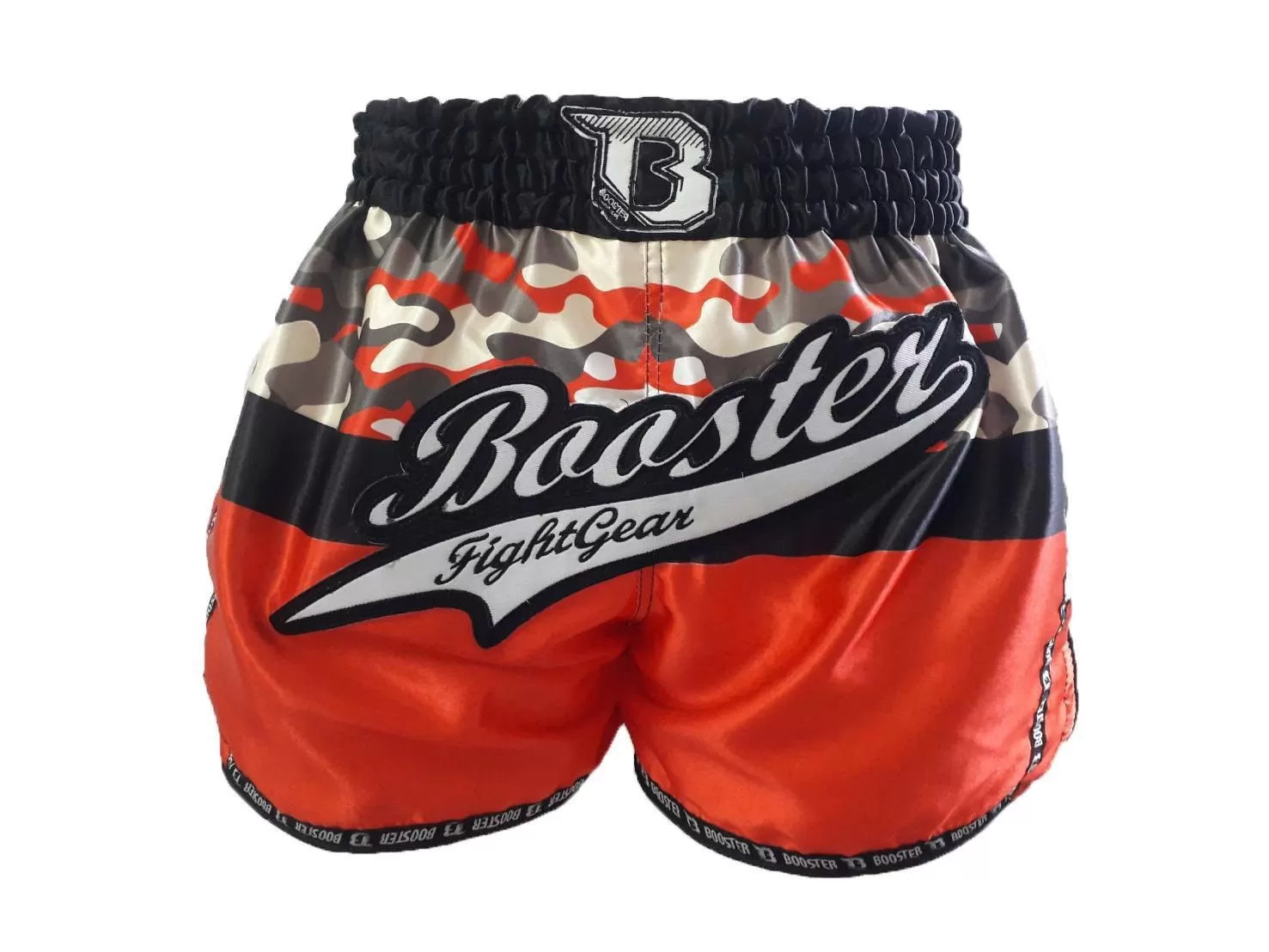 Booster Shorts Camo Force Red