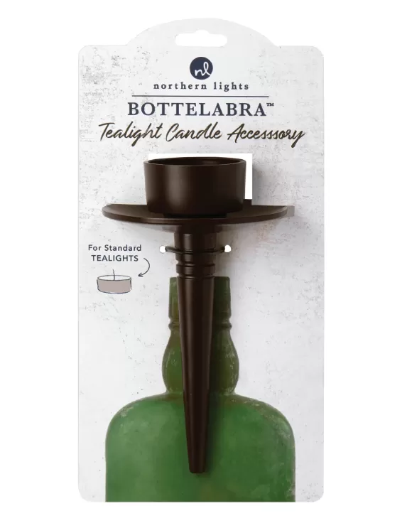 Bottlelabra Tealight Holder