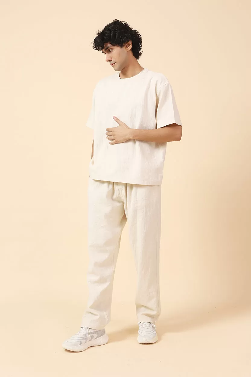 BOX FIT TEXTURED TEE