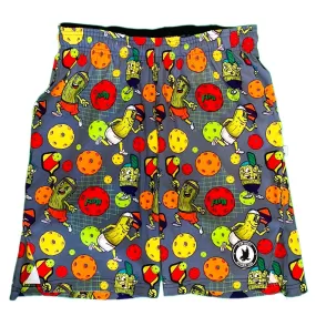 Boys Pickleball Flow Short Grey