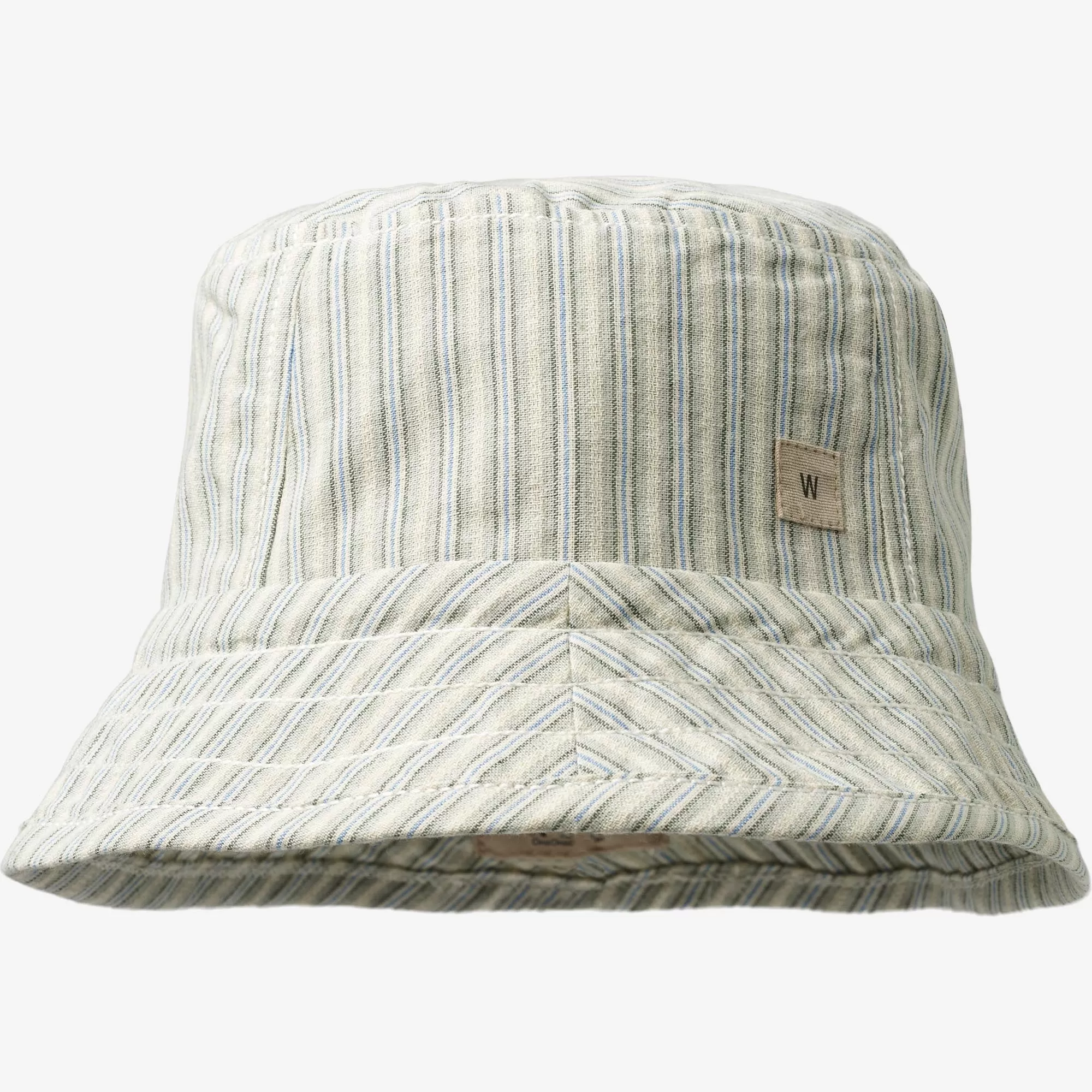 Bucket Hat Alec - aquablue stripe