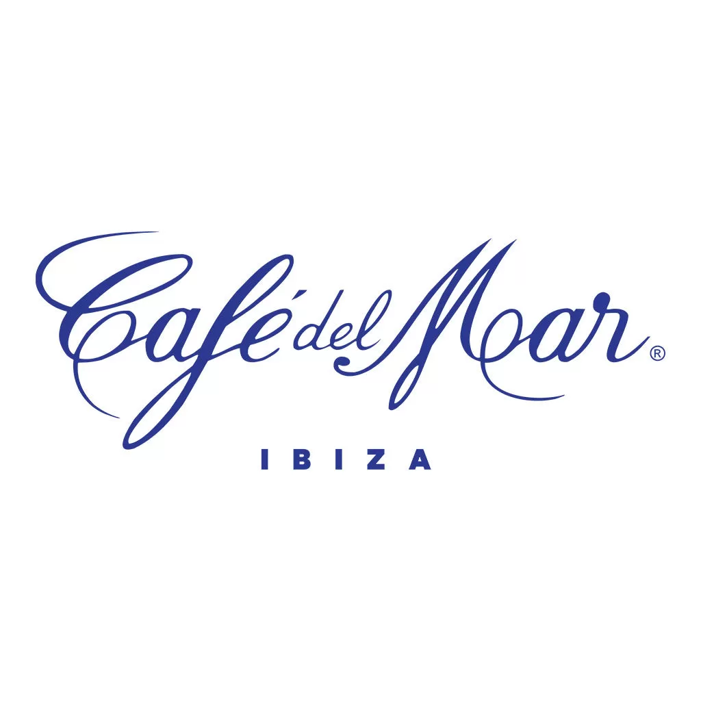 Café del Mar Ibiza Blue Logo Men's Polo T-Shirt