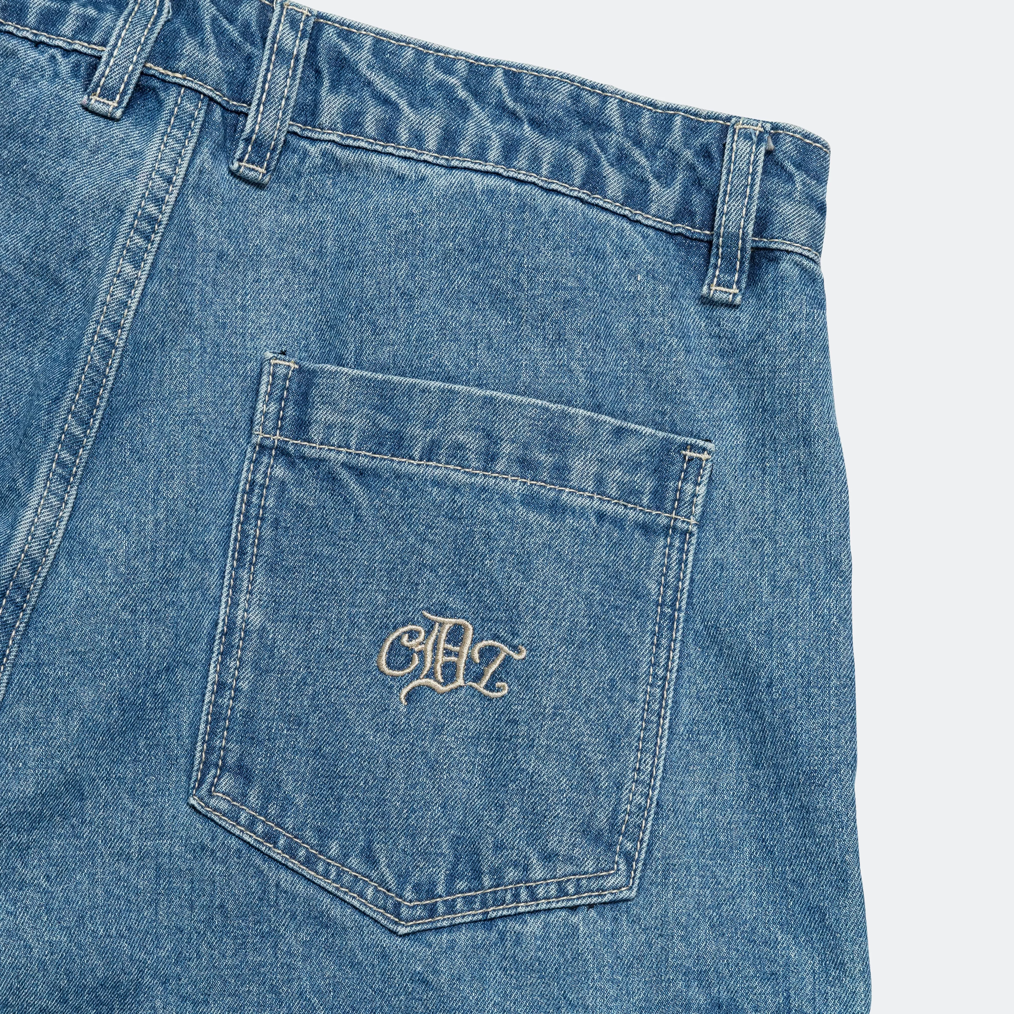 Cargo Jorts - Medium Wash