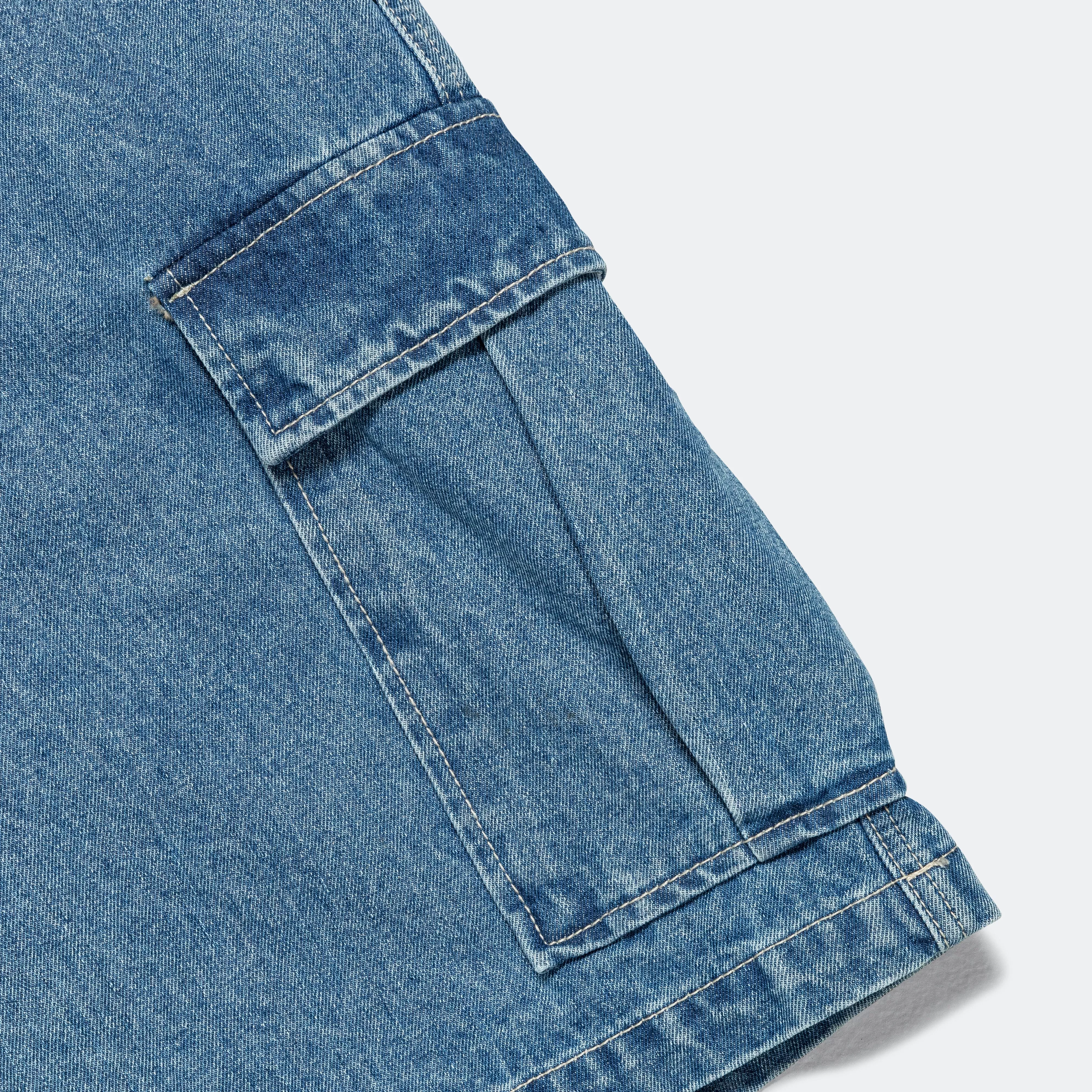 Cargo Jorts - Medium Wash