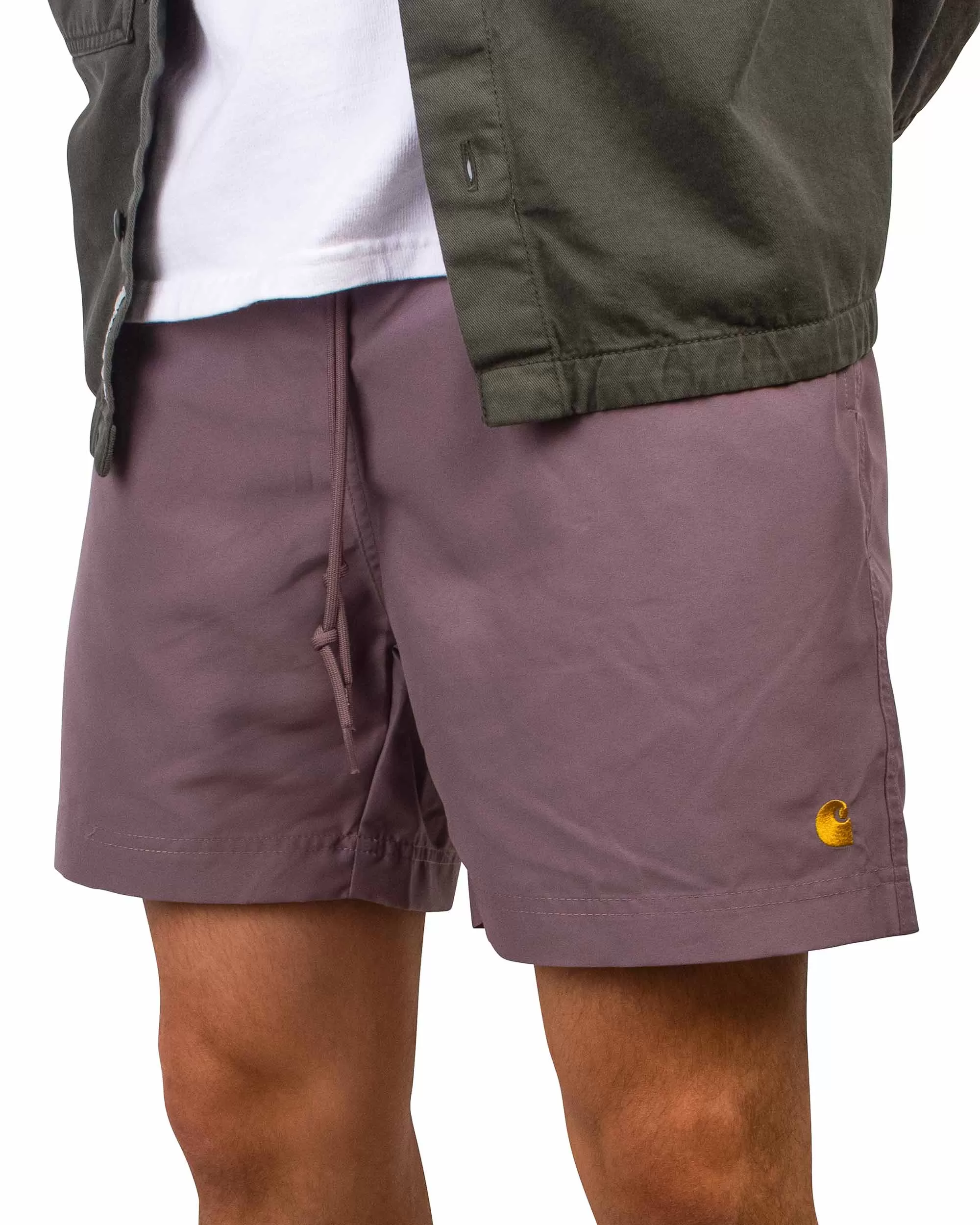 Carhartt W.I.P. Chase Swim Trunk Misty Thistle