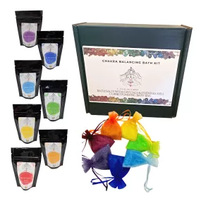 Chakra Balancing Bath Salt Gift Set