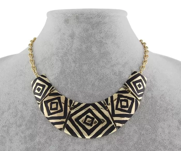 Chunky Choker Statement Necklace