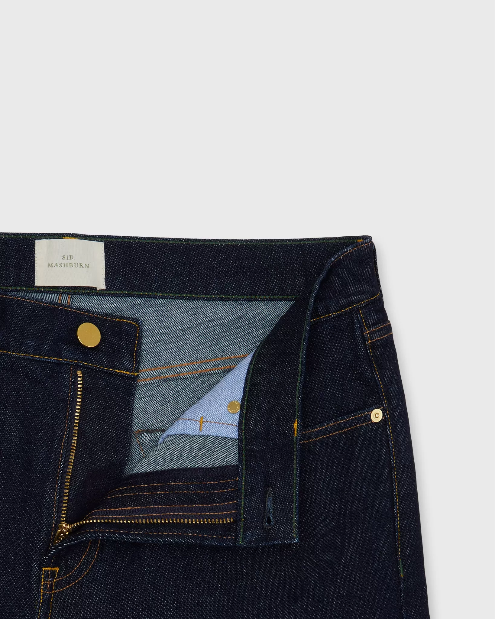 Clift Straight Leg Jean in Non-Selvedge Rinse Stretch Denim