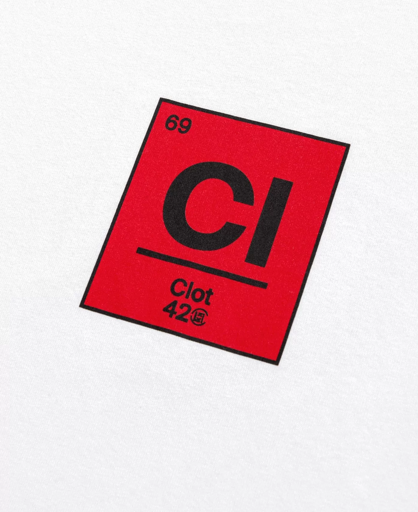 CLOT Periodic Table Tee (White)