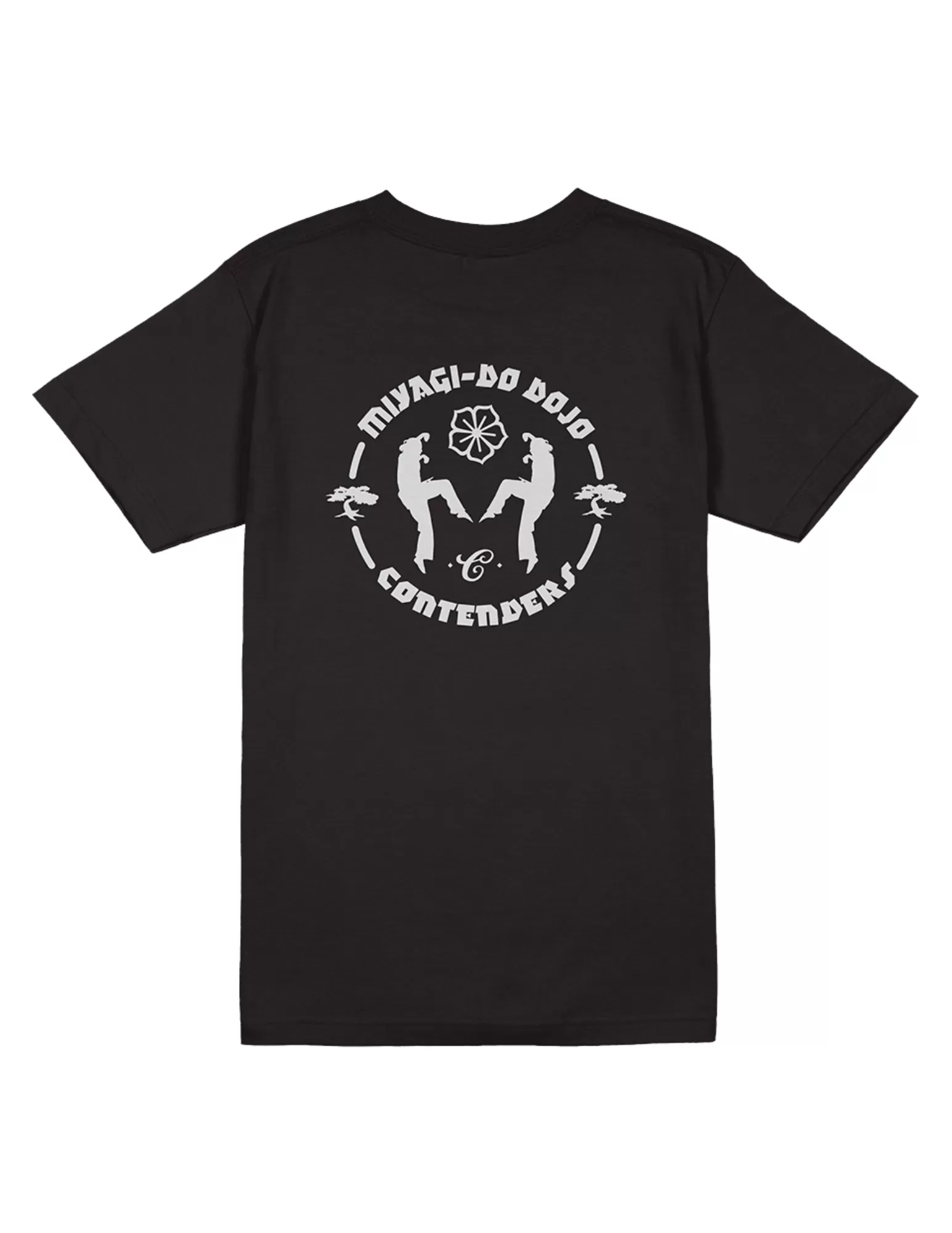 Cobra Kai Miyagi Do Stamp Short Sleeve Tee (Black)