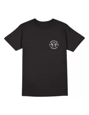 Cobra Kai Miyagi Do Stamp Short Sleeve Tee (Black)