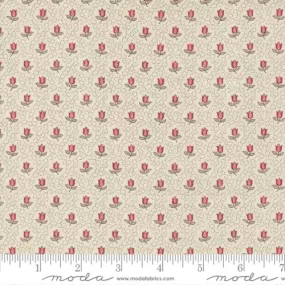 Cotton Fabric, ANTOINETTE PEARL 13955 11 by French General for Moda Fabrics