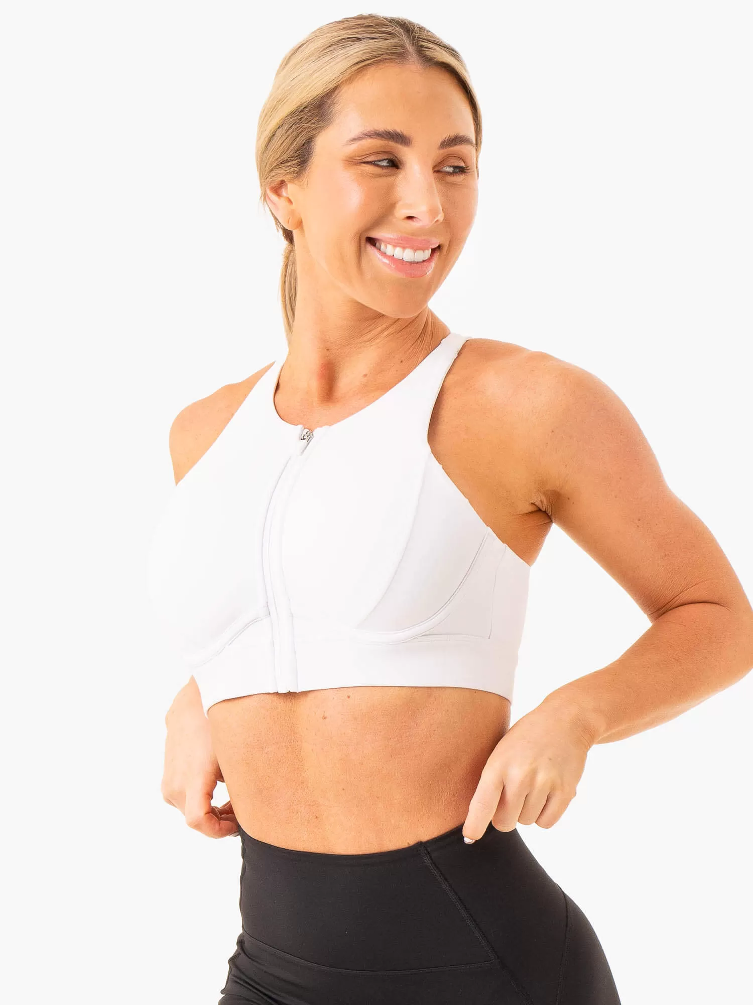 Critical High Impact Sports Bra - White