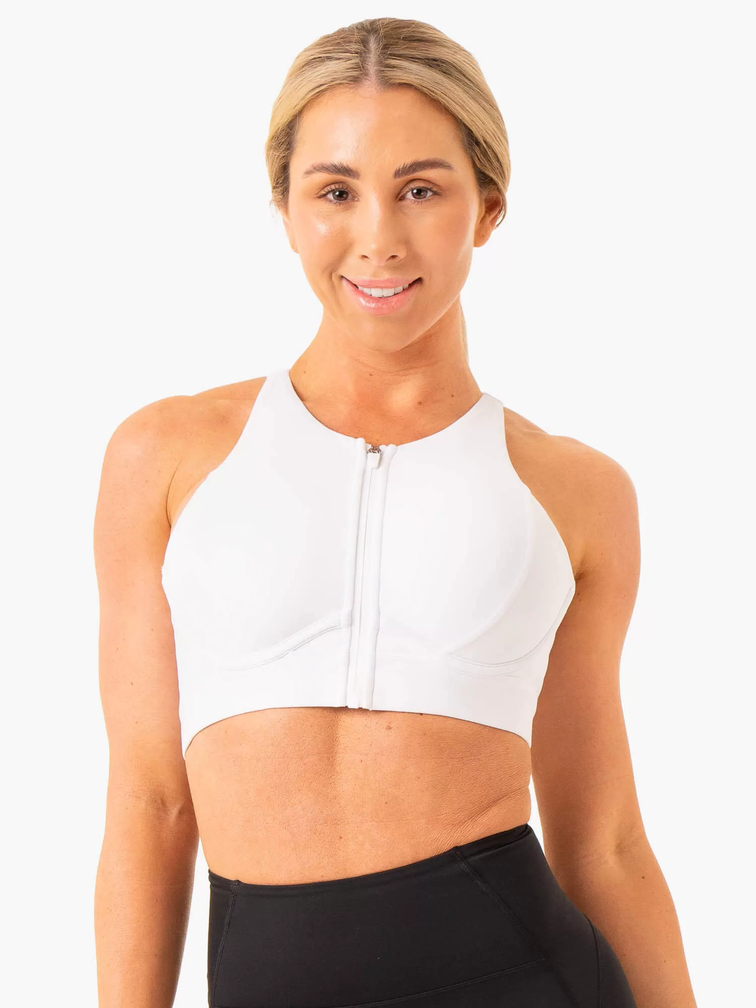 Critical High Impact Sports Bra - White