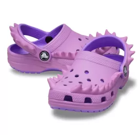 Crocs Kids - Classic Clog Spikes Youths Galaxy Bubble PInk Purple