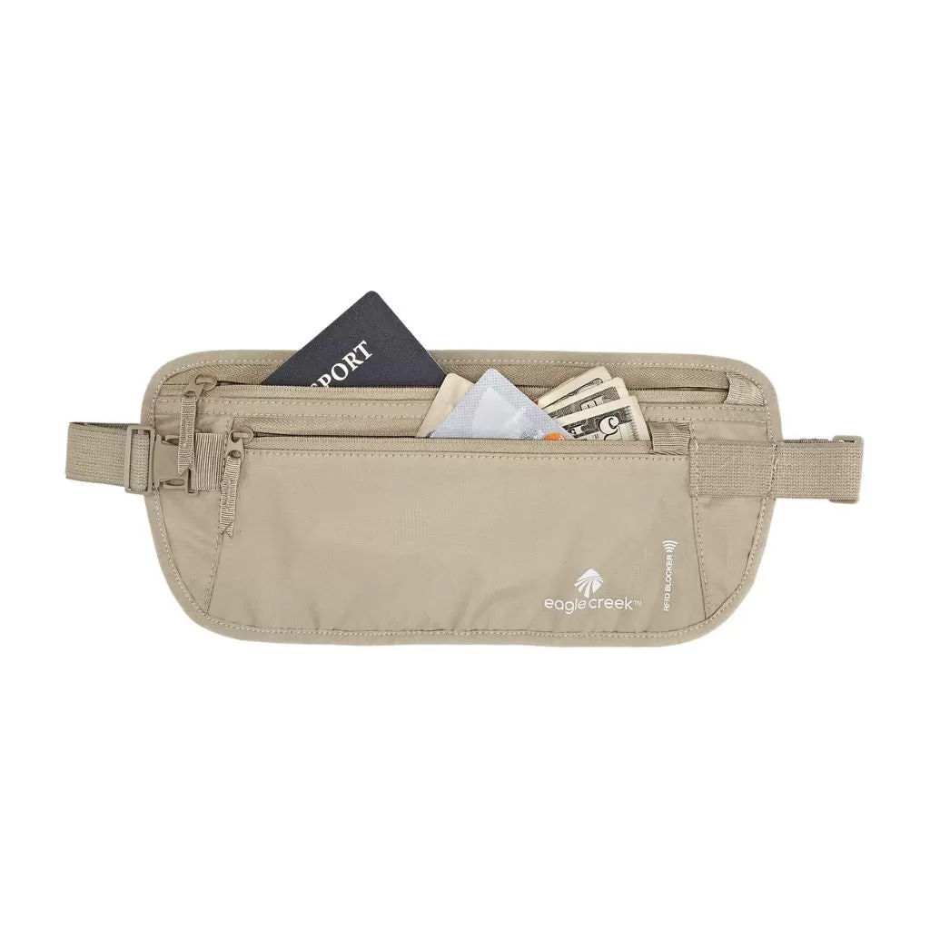 Eagle Creek RFID Blocker Money Belt DLX - Tan