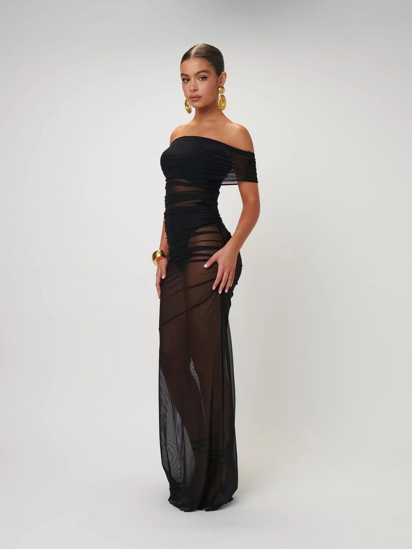 Eliza Maxi Dress - Black