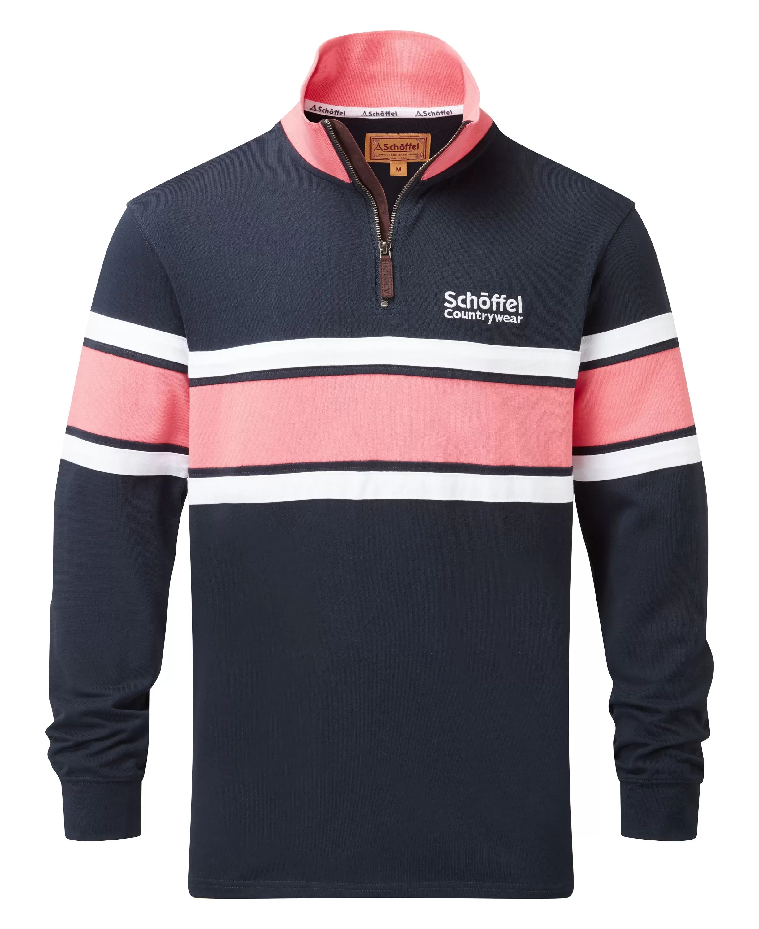 Exmouth Heritage 1/4 Zip - Navy