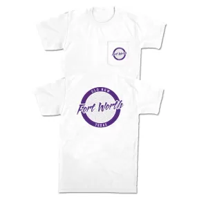 Fort Worth, Texas Circle Logo Pocket Tee