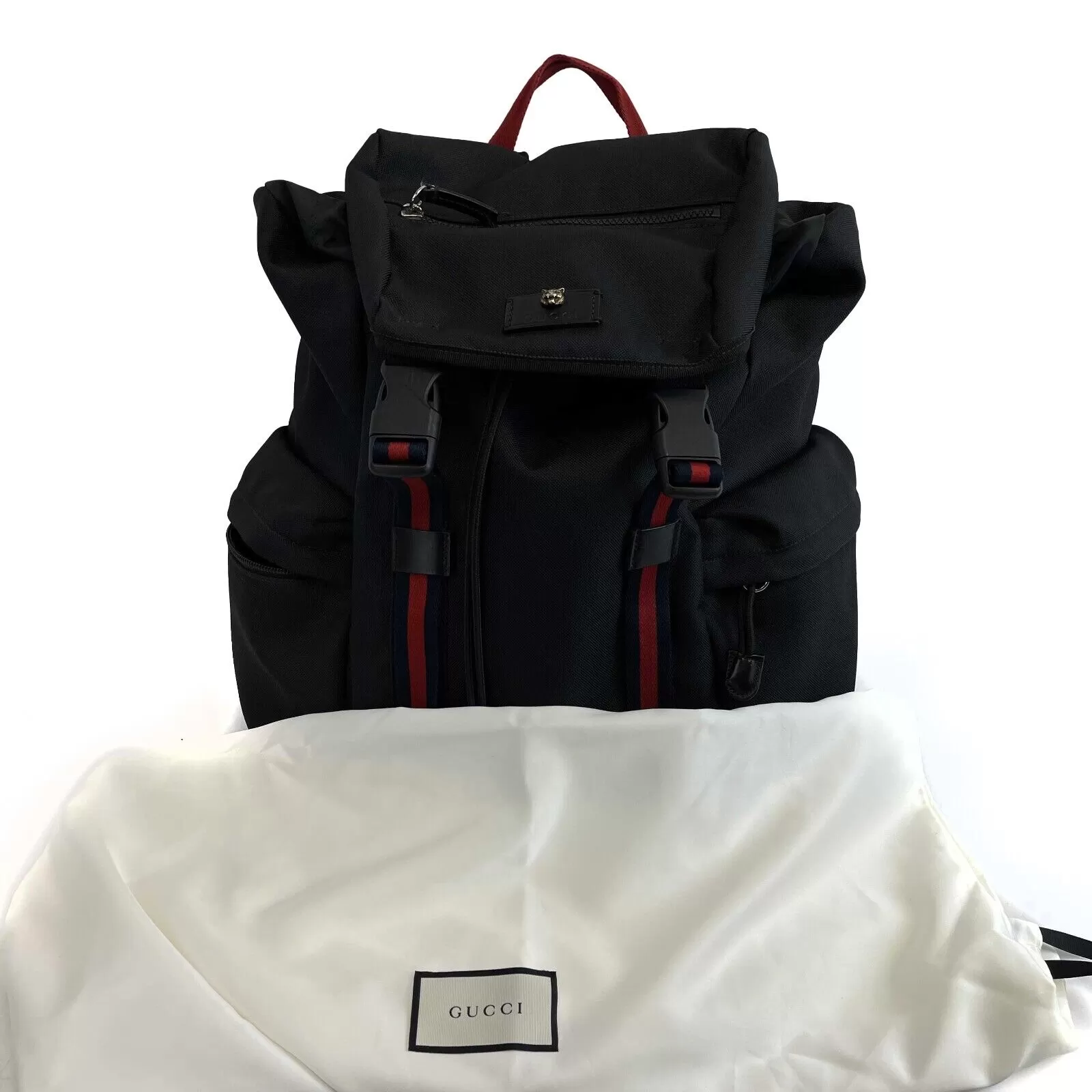 GUCCI - Techno Canvas Backpack - Multicolor Drawstring / Adjustable Strap