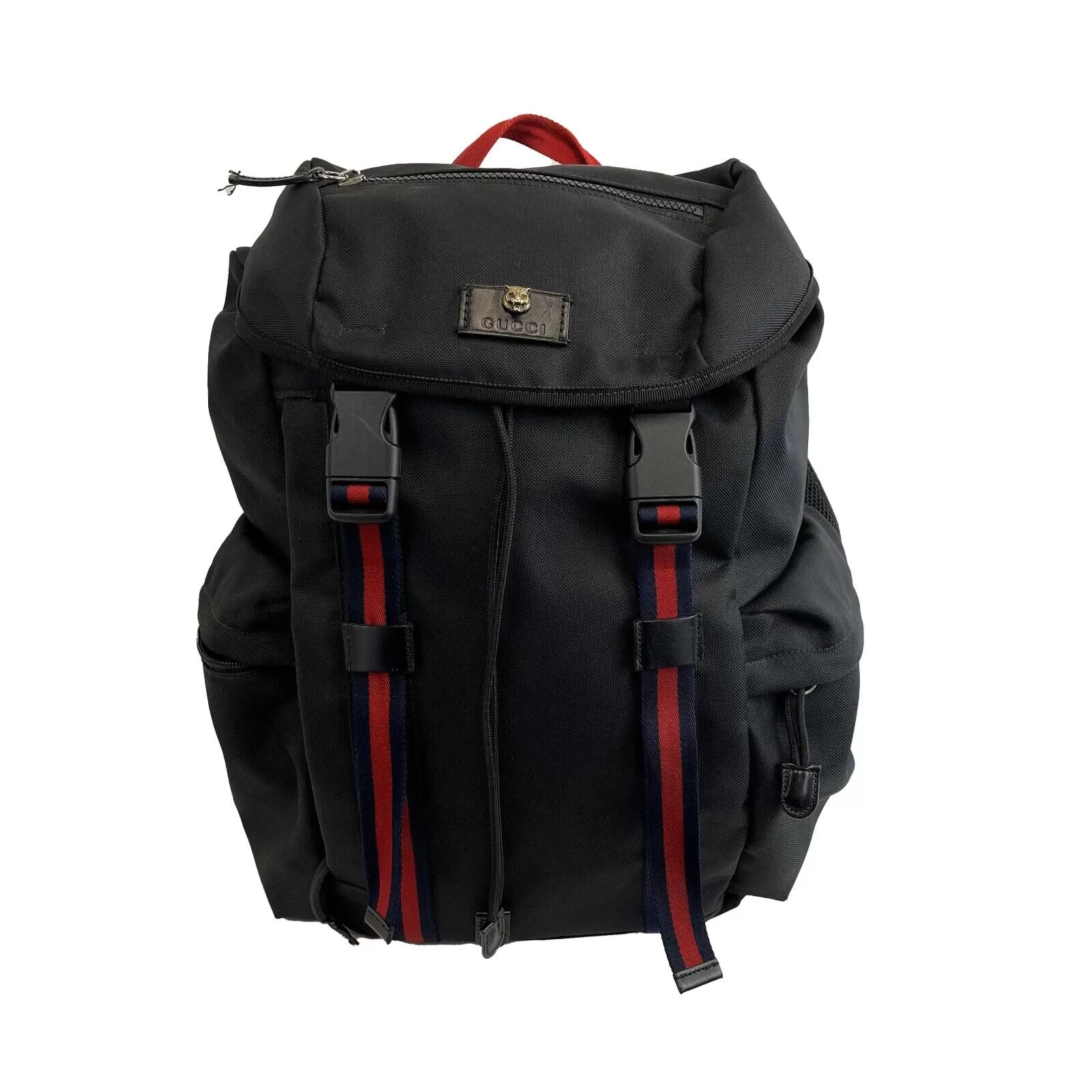 GUCCI - Techno Canvas Backpack - Multicolor Drawstring / Adjustable Strap