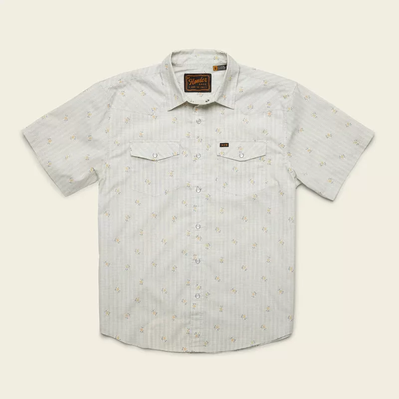 H Bar B Snapshirt | Vintage Grid Floral | Howler Bros