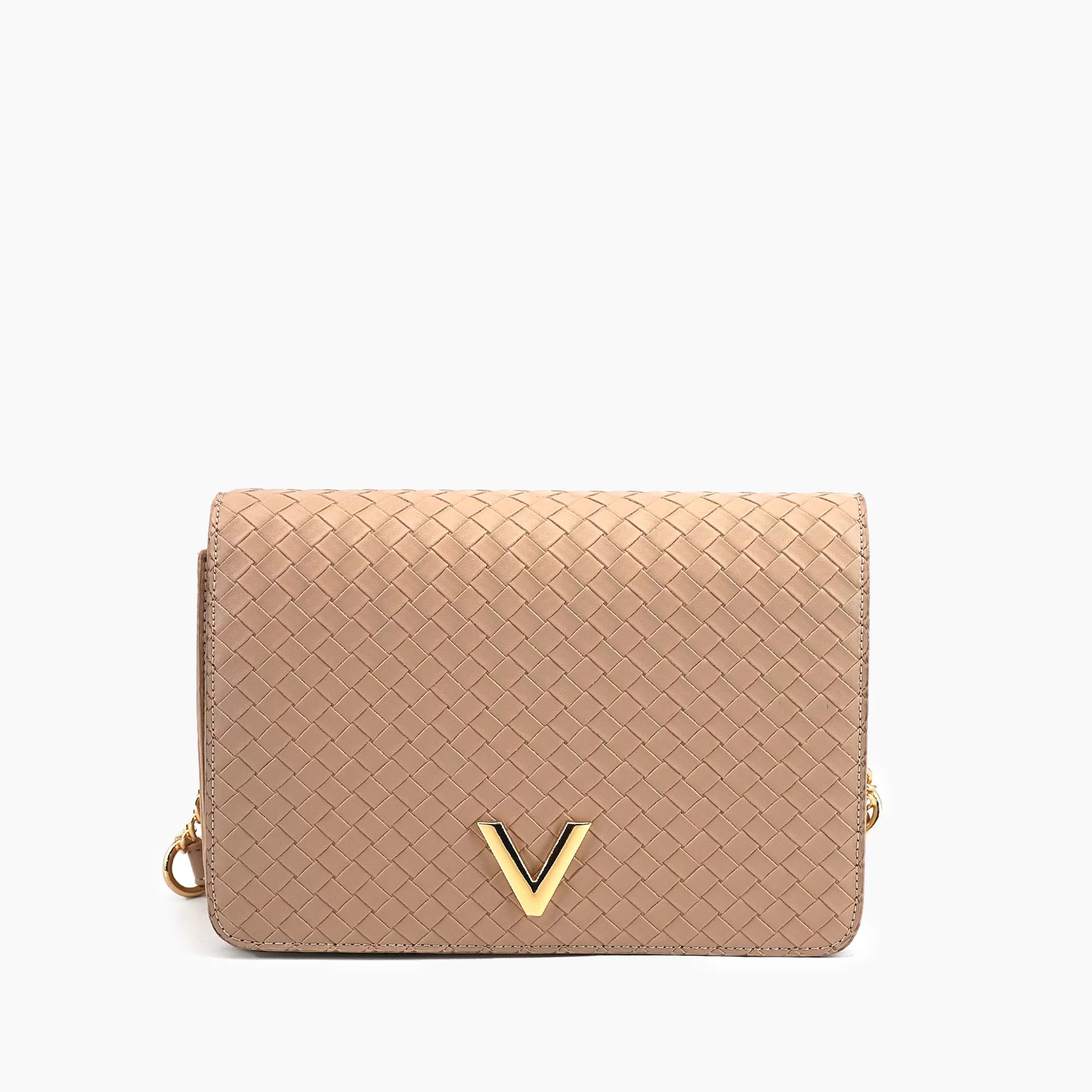 Haven Flap Woven Crossbody Bag