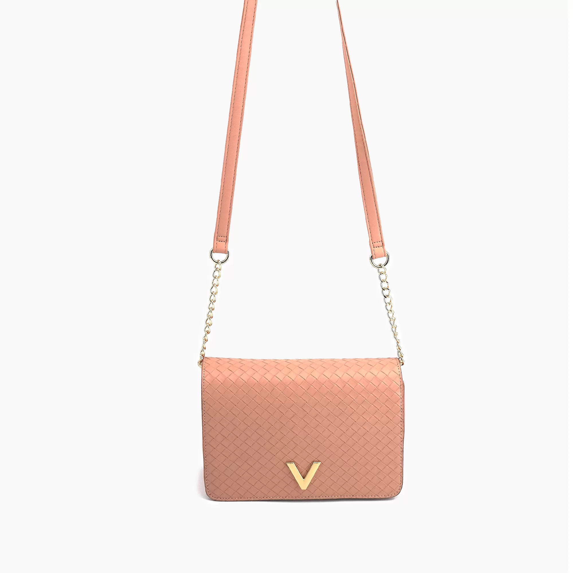 Haven Flap Woven Crossbody Bag