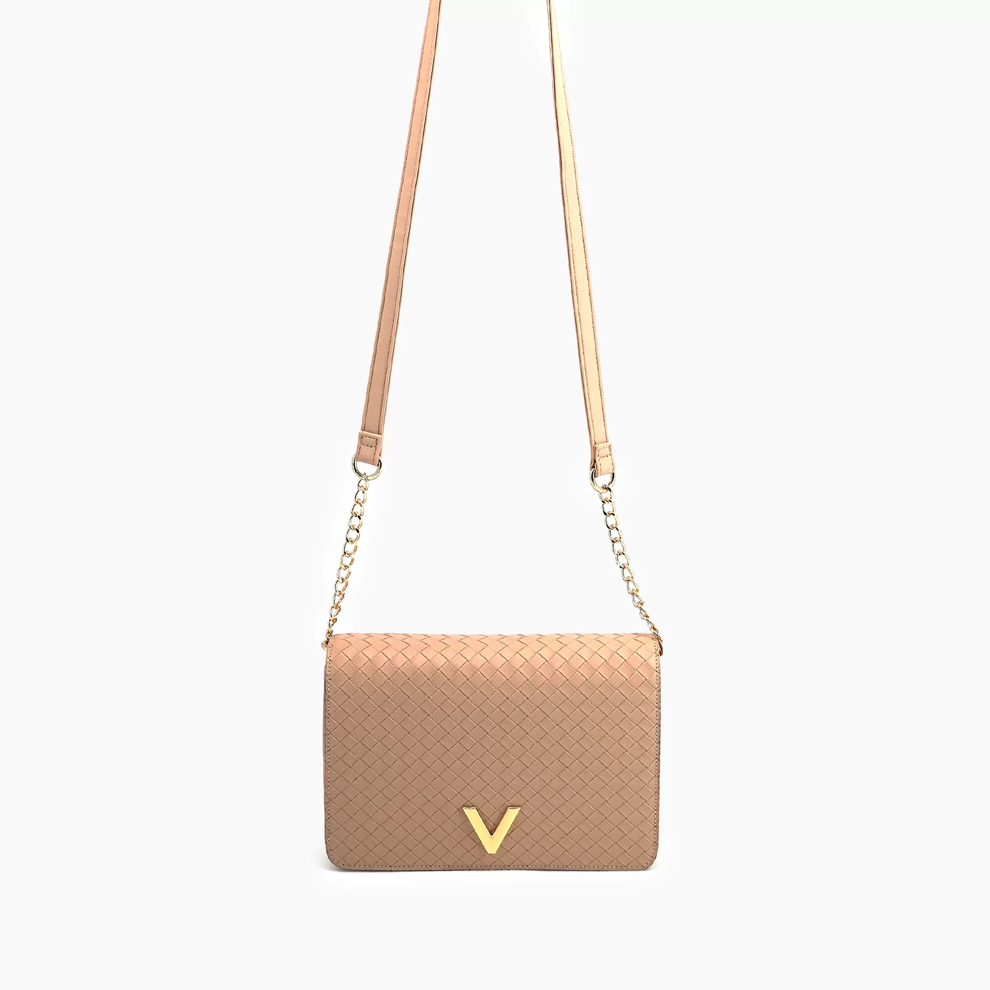 Haven Flap Woven Crossbody Bag