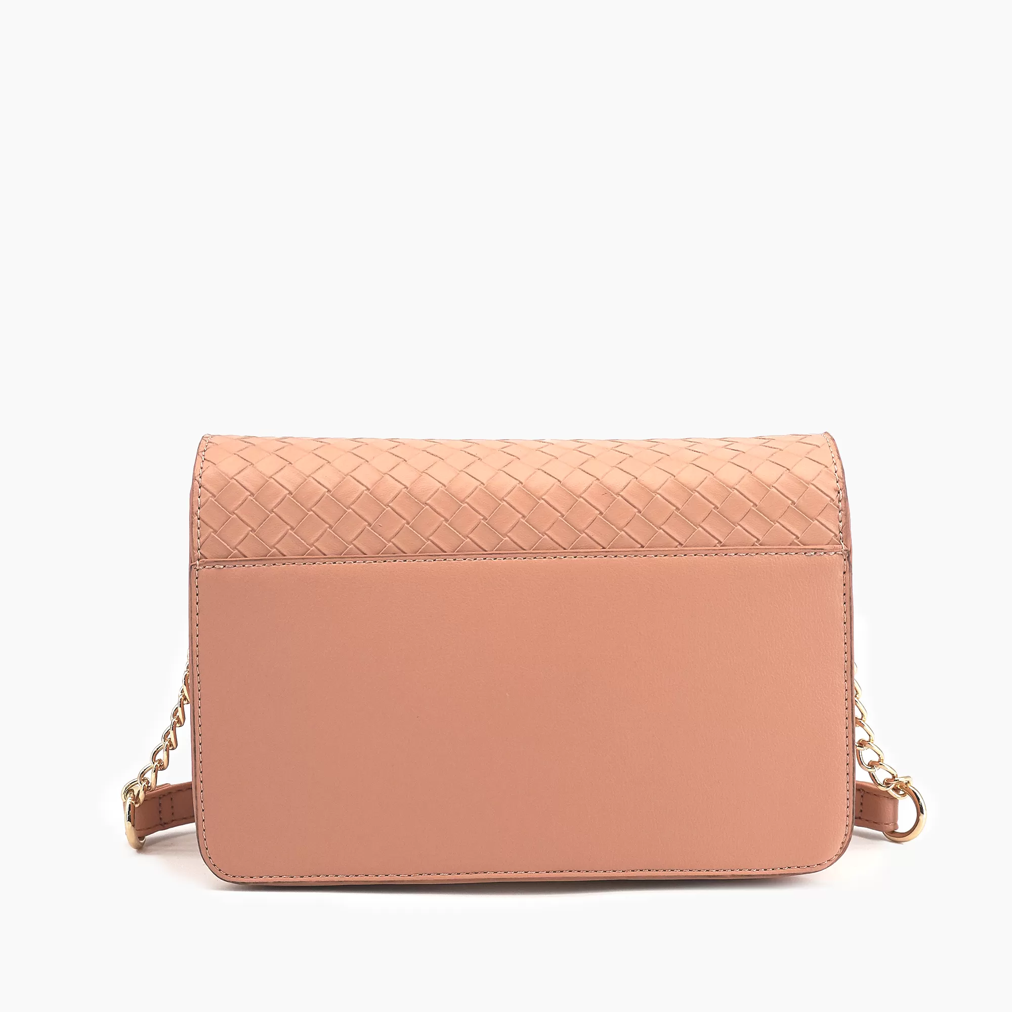 Haven Flap Woven Crossbody Bag