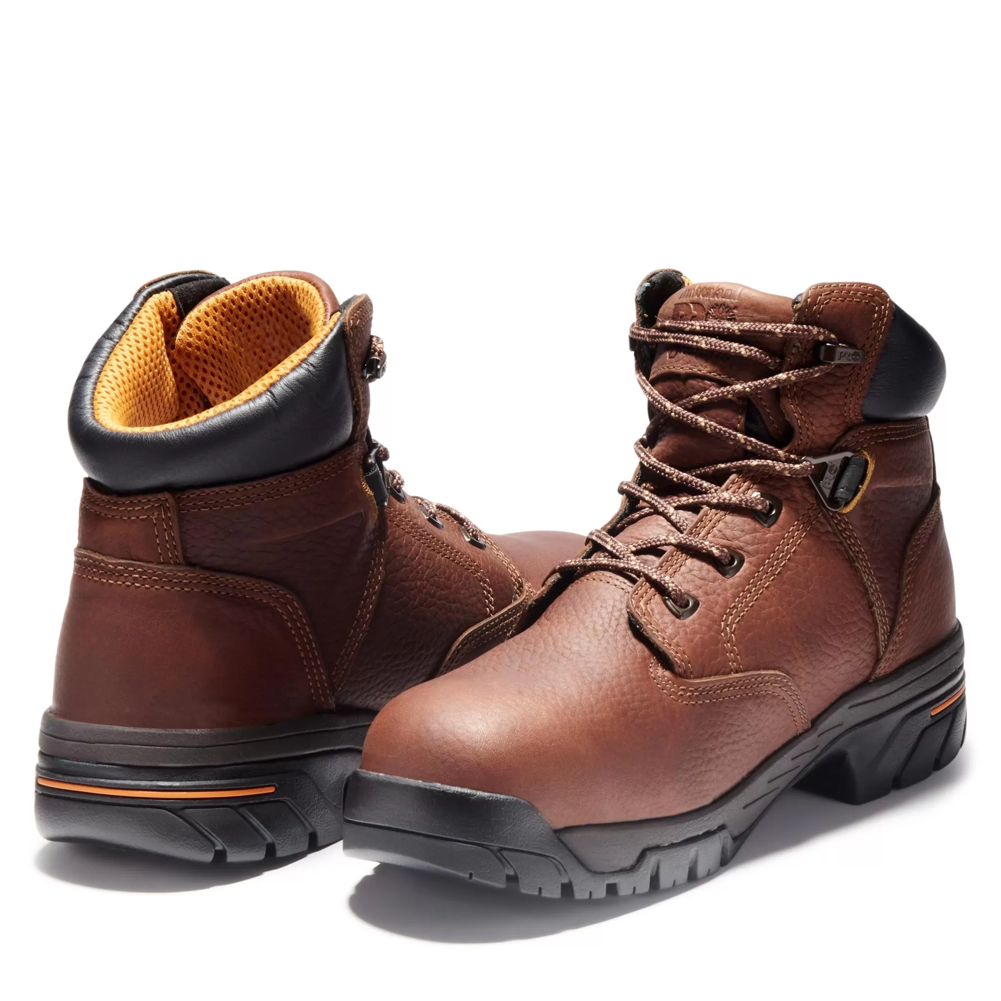 Helix 6 Inch Soft-Toe Boot Brown